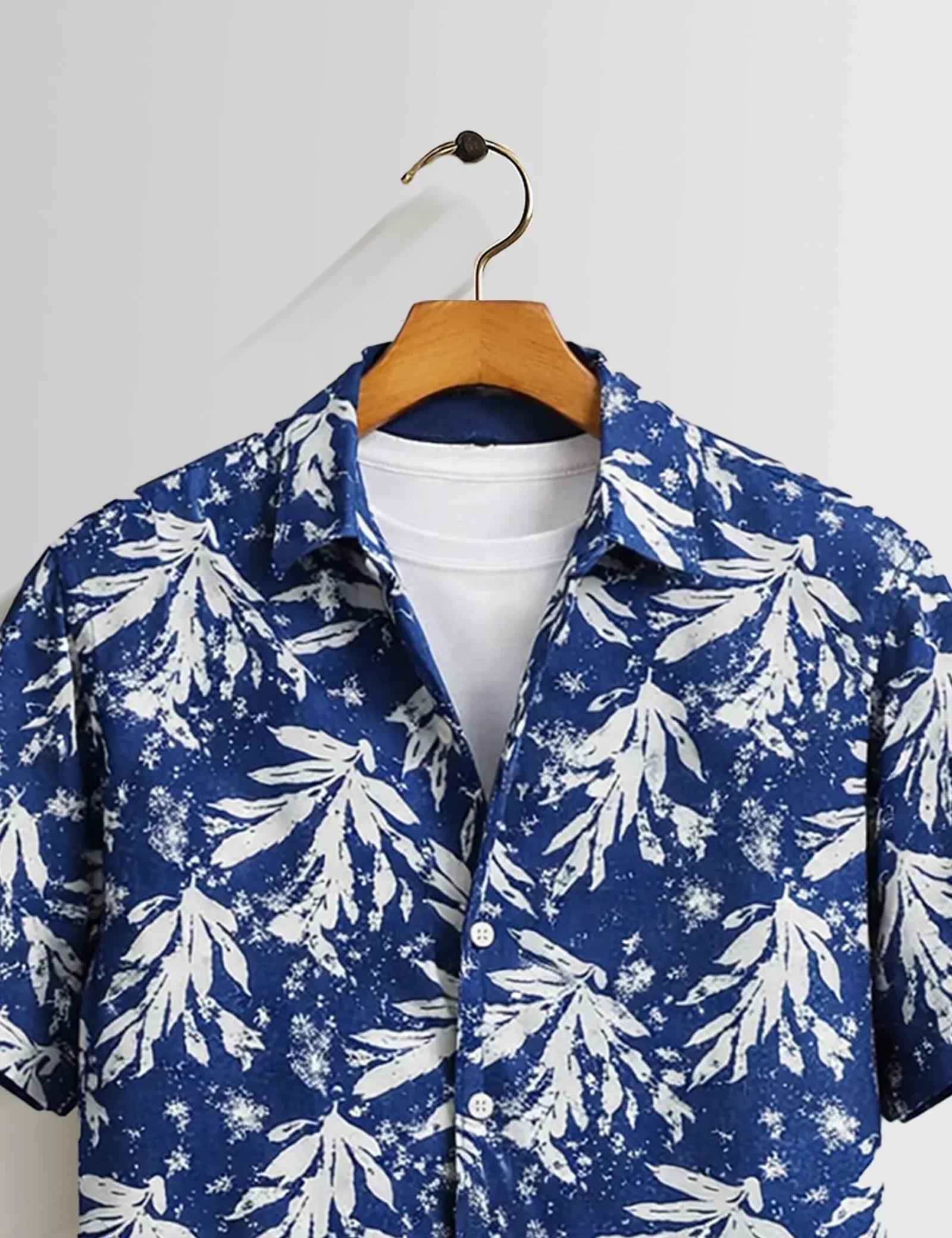 Blue Snow Unisex Half Sleeves Shirts - XPST