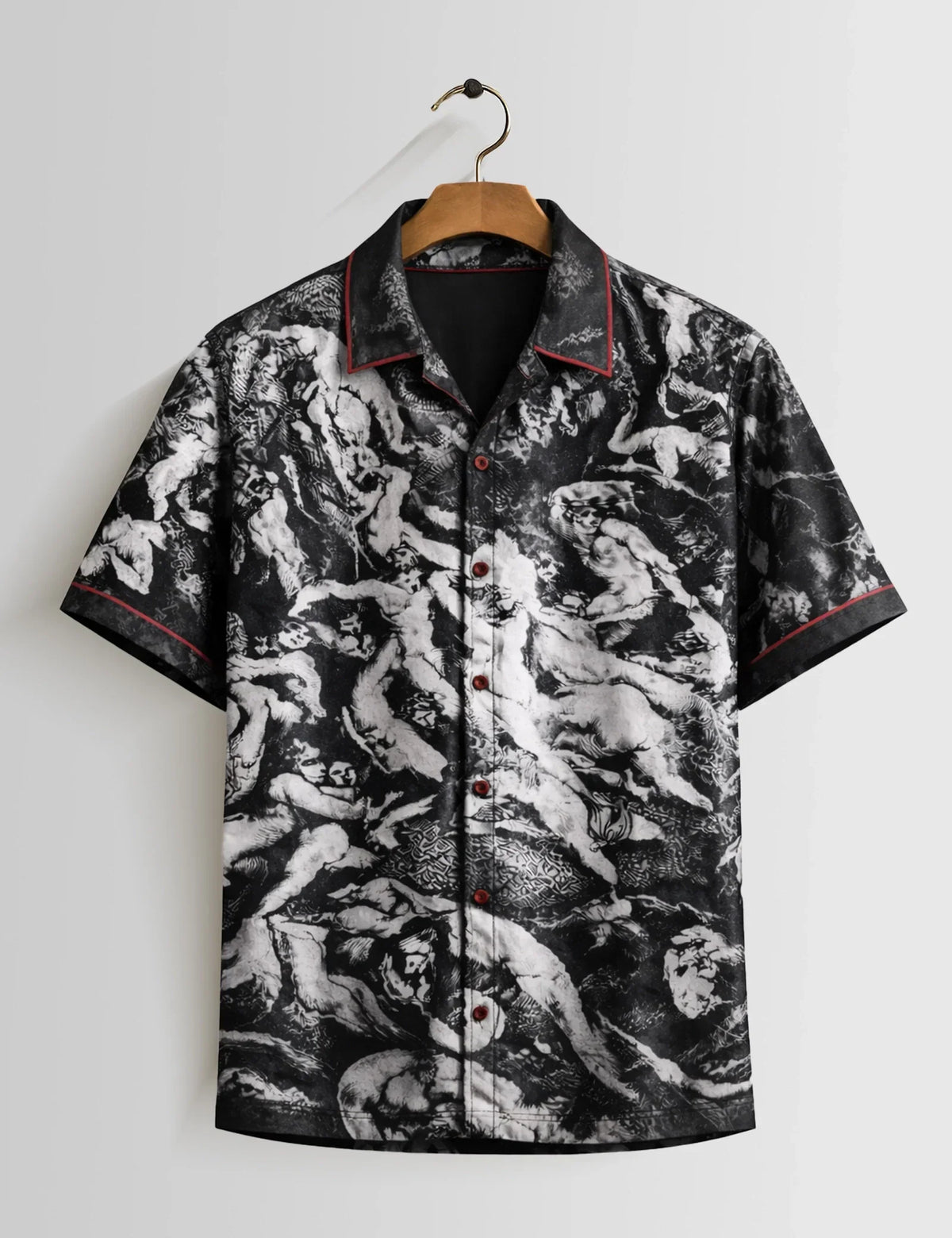 Mankind Black Mens Half Sleeves Shirts - XPST