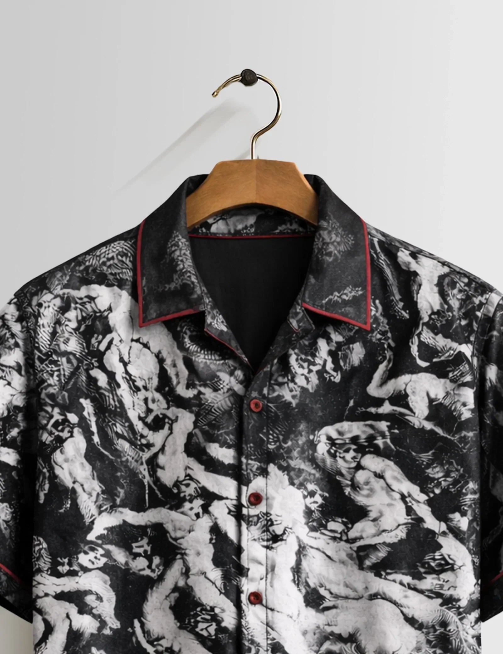 Mankind Black Unisex Half Sleeves Shirts - XPST