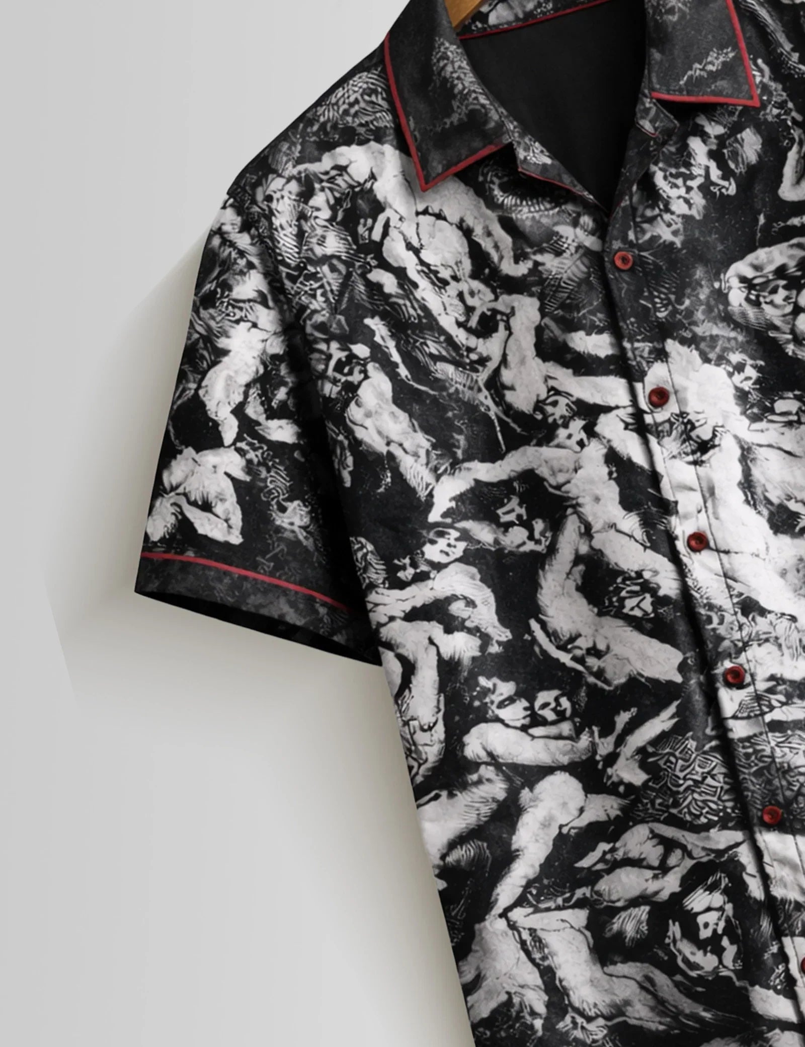 Mankind Black Mens Half Sleeves Shirts - XPST