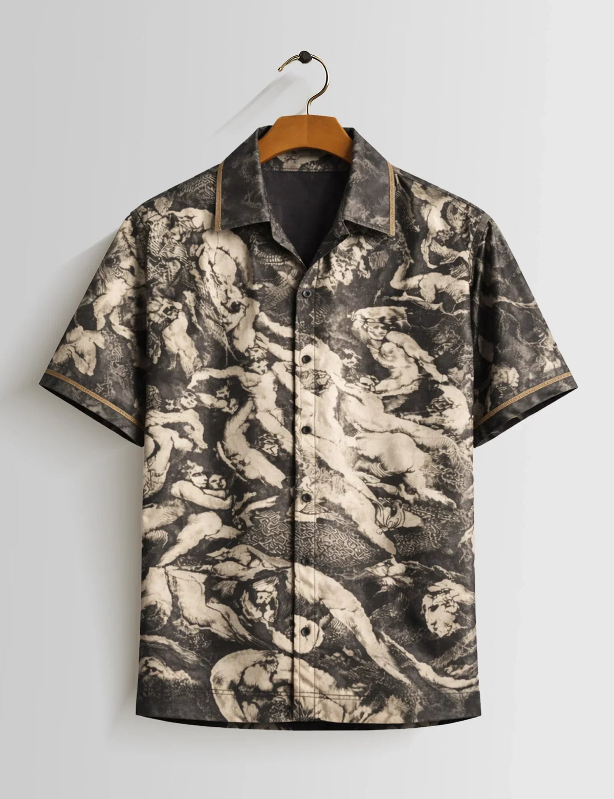 Mankind Cream Mens Half Sleeves Shirts - XPST