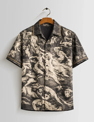 Mankind Cream Unisex Half Sleeves Shirts - XPST