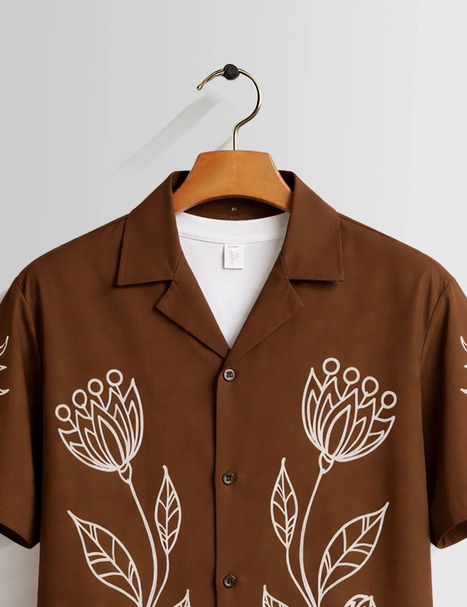 Maroon Outline Unisex Half Sleeves Shirts - XPST