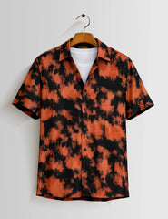 Tiger Pattern Unisex Half Sleeves Shirts - XPST